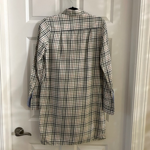Flannel Shirt Dress - Picture 3 of 6